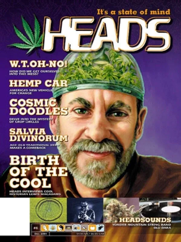 Heads Magazine, surrealist painting from the Applied Art collection