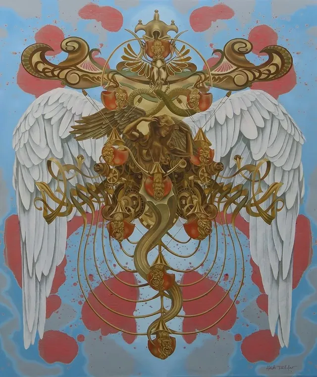 Ein Sof, surrealist painting from the Spirituality collection