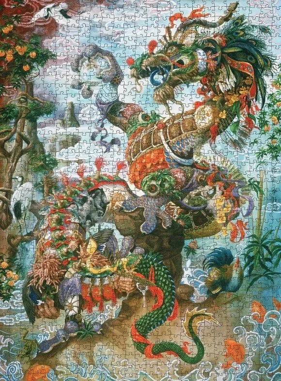 Dragon of the Yangtze 1000-piece luxury jigsaw puzzle